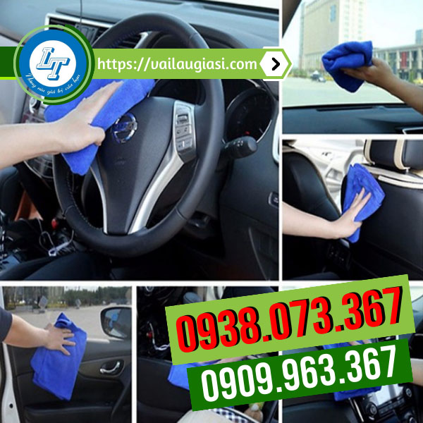 Ứng dụng của khăn lau xe chuyên dụng Ứng dụng của khăn lau xe chuyên dụng