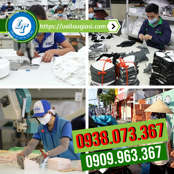 Khẩu trang vải giúp bảo vệ làn da và hô hấp của người lao động Khẩu trang vải giúp bảo vệ làn da và hô hấp của người lao động