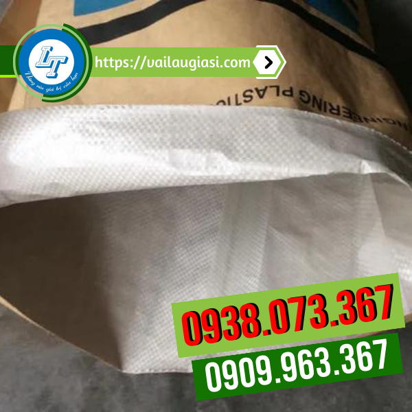 Lớp bên trong tráng pp của bao tải giấy Lớp bên trong tráng pp của bao tải giấy