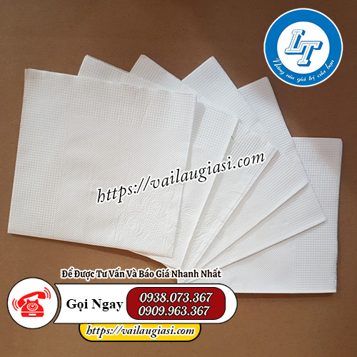 Chất liệu khăn giấy vuông an toàn, mềm mịn Chất liệu khăn giấy vuông an toàn, mềm mịn