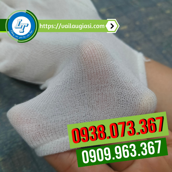 Chất liệu găng tay thun pe thoáng, mỏng, co giãn mạnh Chất liệu găng tay thun pe thoáng, mỏng, co giãn mạnh