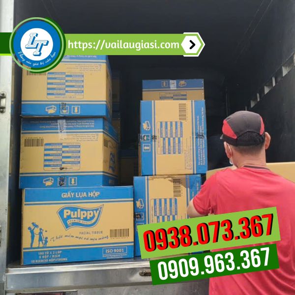 Chuyên sỉ các thùng khăn giấy rút hộp pulppy Chuyên sỉ các thùng khăn giấy rút hộp pulppy