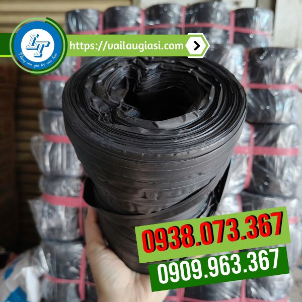 Cuộn dây nilon ống 1 kg màu đen Cuộn dây nilon ống 1 kg màu đen