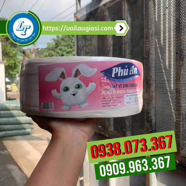 Giấy vệ sinh công nghiệp cuộn to Giấy vệ sinh công nghiệp cuộn to