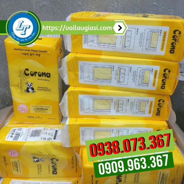 Khăn giấy rút corona Khăn giấy rút corona