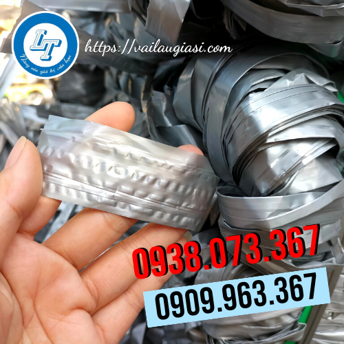 Dây nilon bẹ có bề ngang là 4cm Dây nilon bẹ có bề ngang là 4cm