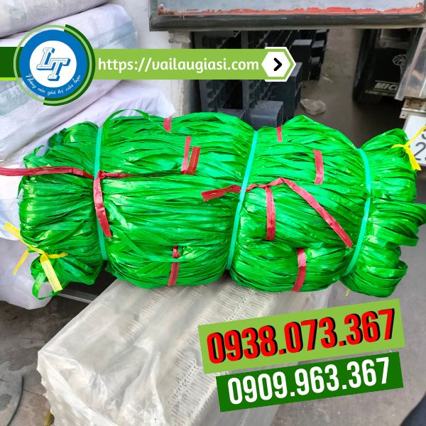 Bó dây nilon bẹ xanh lá Bó dây nilon bẹ xanh lá