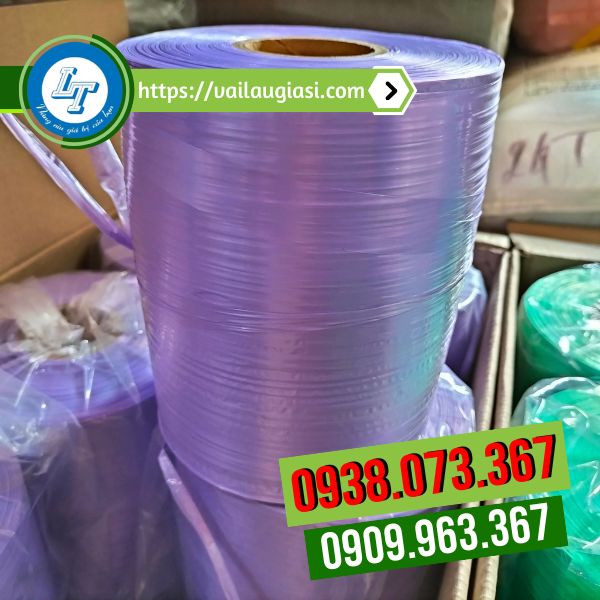 Dây nilon cột máy màu tím Dây nilon cột máy màu tím