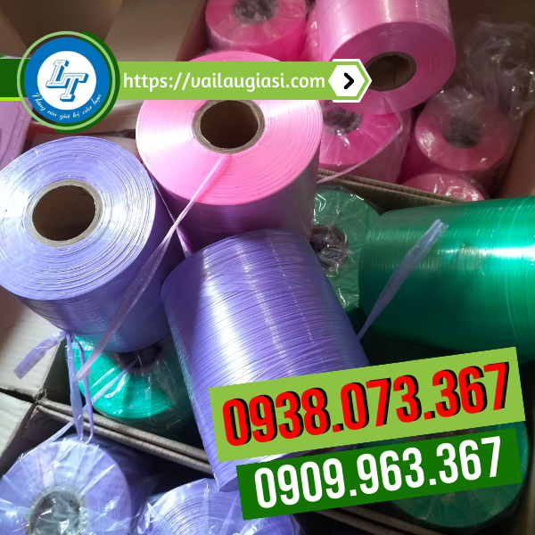Dây nilon cột máy nhiều màu Dây nilon cột máy nhiều màu