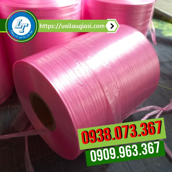 Cuộn dây nilon đài loan màu hồng Cuộn dây nilon đài loan màu hồng