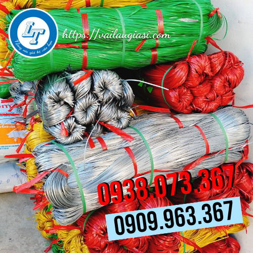 Dây nilon kẽm khô nhiều màu Dây nilon kẽm khô nhiều màu