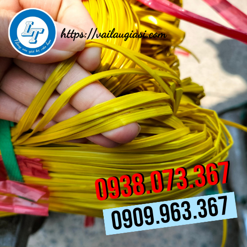 Dây nilon kẽm màu vàng Dây nilon kẽm màu vàng