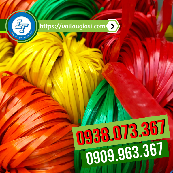 Dây nilon kẽm đủ màu Dây nilon kẽm đủ màu