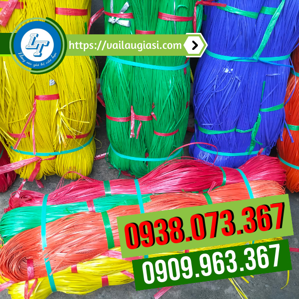 Dây nilon kẽm màu xanh đỏ vàng Dây nilon kẽm màu xanh đỏ vàng