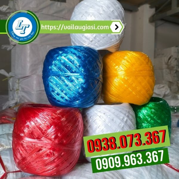 Dây nilon cuộn màu Dây nilon cuộn màu