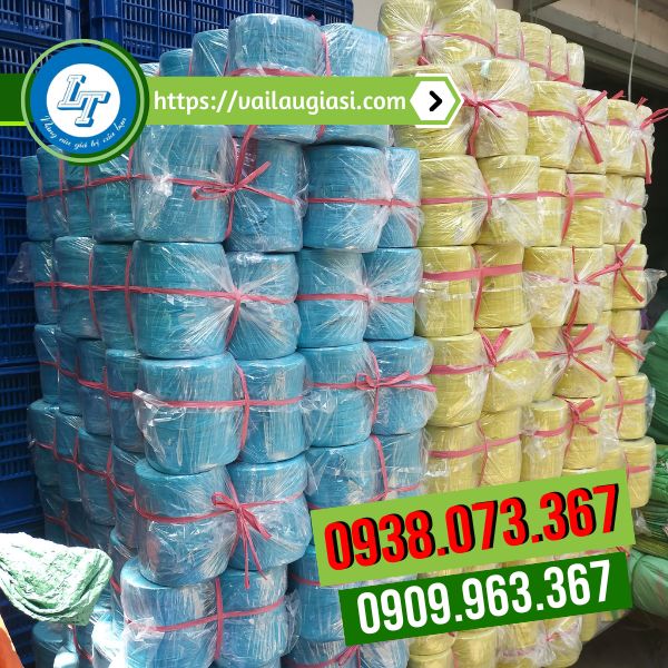 Dây nilon ống cuộn to đủ màu Dây nilon ống cuộn to đủ màu