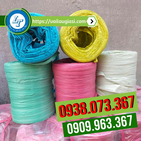 Dây nilon ống 5 màu sỉ giá rẻ Dây nilon ống 5 màu sỉ giá rẻ