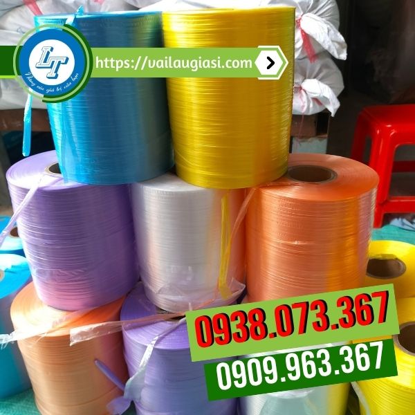 Dây nilon quấn máy đủ màu sắc