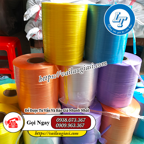 Dây nilon quấn máy đủ màu sắc Dây nilon quấn máy đủ màu sắc