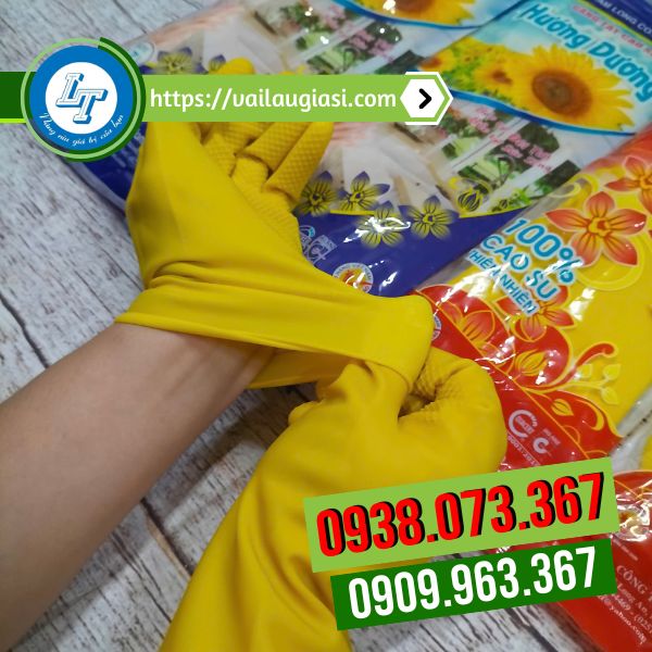 Găng tay cao su có độ bền, dẻo dai, co giãn tốt Găng tay cao su có độ bền, dẻo dai, co giãn tốt
