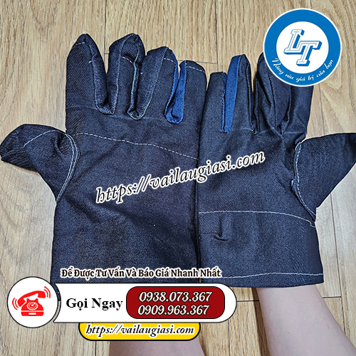 Găng tay vải jean Găng tay vải jean