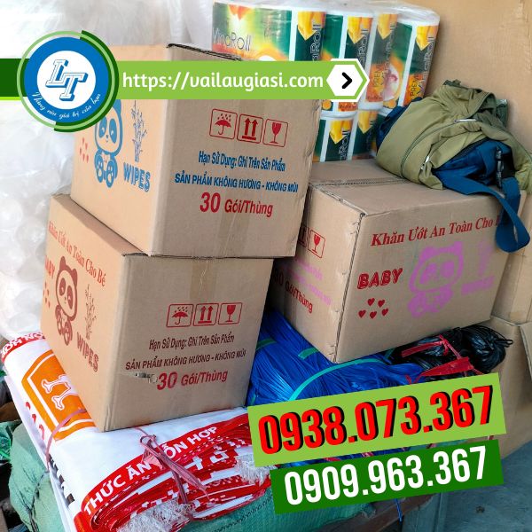 Đơn 3 thùng khăn ướt gấu trúc của khách Đơn 3 thùng khăn ướt gấu trúc của khách