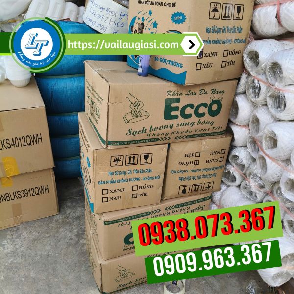 Đơn hàng khăn ướt tại kho Đơn hàng khăn ướt tại kho