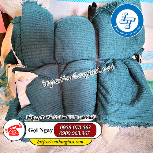 Đóng gói 1 cục giẻ lau nguyên miếng 5kg Đóng gói 1 cục giẻ lau nguyên miếng 5kg