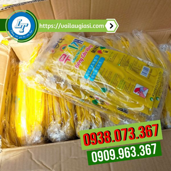 Đóng thùng sỉ găng tay cao su Đóng thùng sỉ găng tay cao su