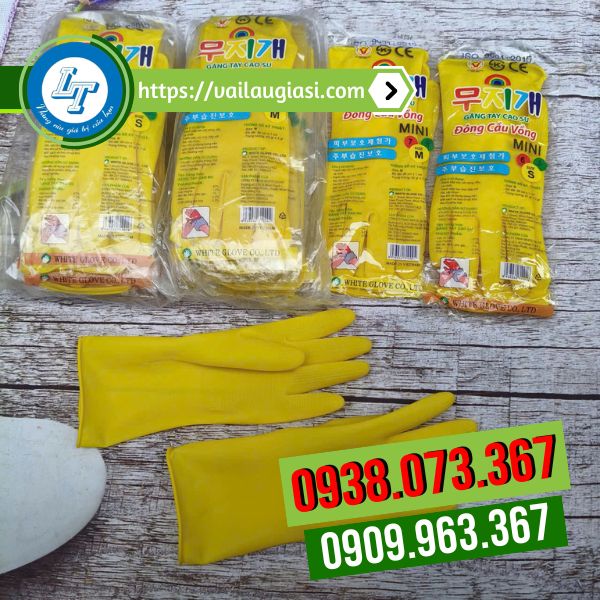 Găng tay cao su Đông Cầu Vồng Mini Size S, M Găng tay cao su Đông Cầu Vồng Mini Size S, M