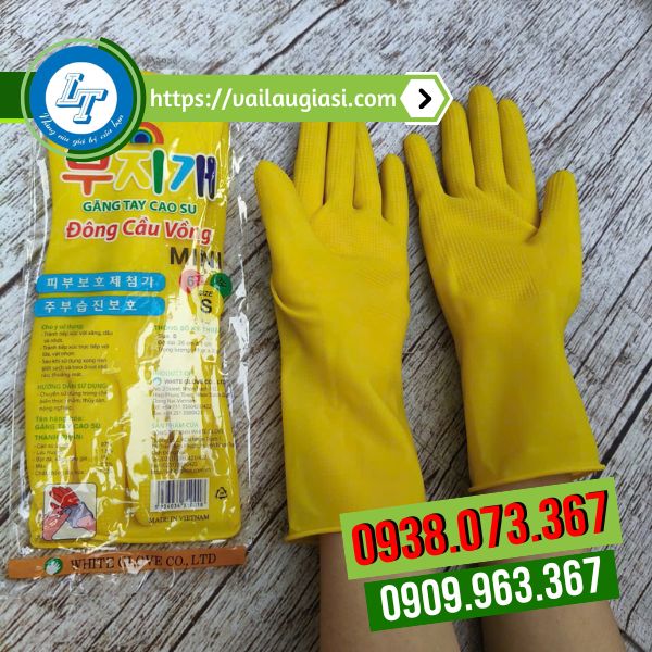 Găng tay cao su Đông Cầu Vồng Mini SIze S Găng tay cao su Đông Cầu Vồng Mini SIze S
