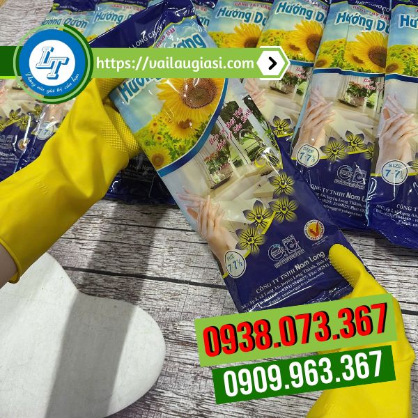 Găng tay cao su Hướng Dương Găng tay cao su Hướng Dương