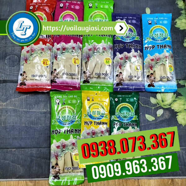 Găng tay cao su nhiều size tại kho Găng tay cao su nhiều size tại kho