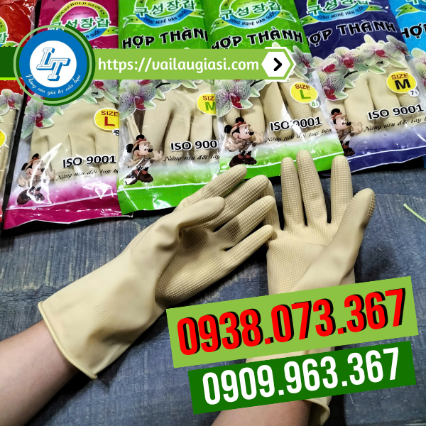 Giá bán sỉ găng tay cao su Hợp Thành Giá bán sỉ găng tay cao su Hợp Thành