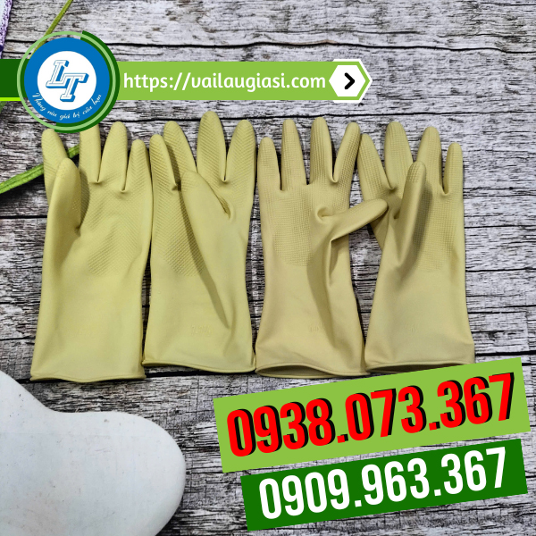 Găng tay cao su loại ngắn Găng tay cao su loại ngắn