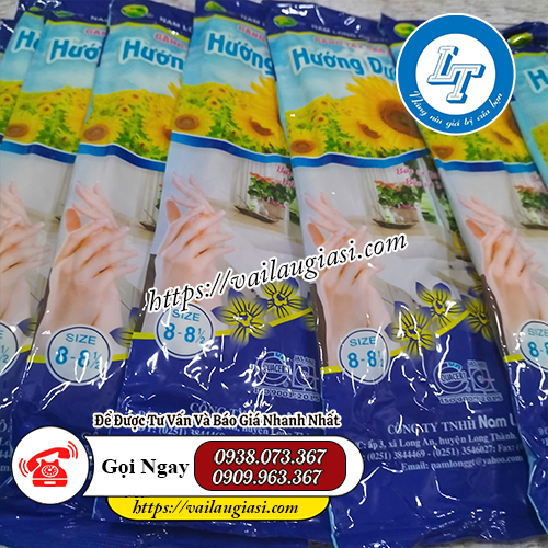 Chuyên sỉ găng tay cao su Hướng Dương Chuyên sỉ găng tay cao su Hướng Dương