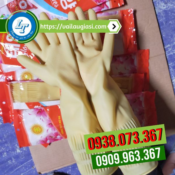 găng tay cao su mặt trời màu kem găng tay cao su mặt trời màu kem