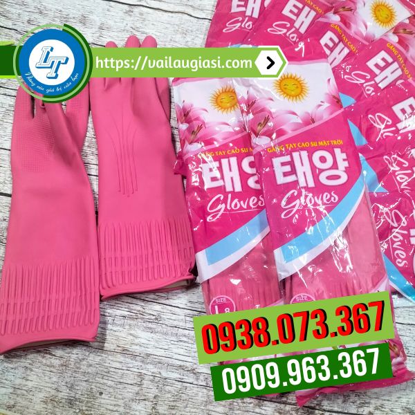 Găng tay cao su Mặt trời Găng tay cao su Mặt trời