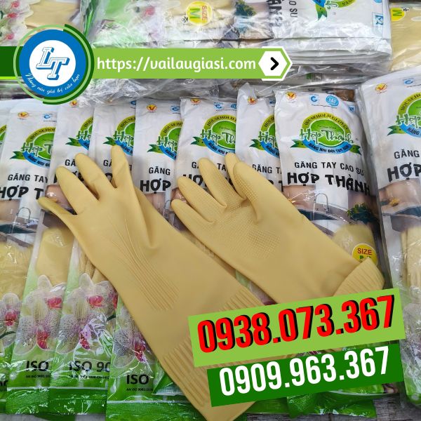 Găng tay cao su nếp nhăn Găng tay cao su nếp nhăn