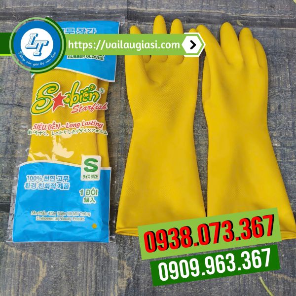 Găng tay cao su sao biển size S Găng tay cao su sao biển size S