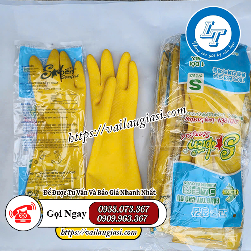 Găng tay cao su Sao biển size S Găng tay cao su Sao biển size S