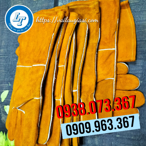 găng tay da hàn dài găng tay da hàn dài