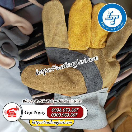 Găng tay da hàn nhiều màu Găng tay da hàn nhiều màu