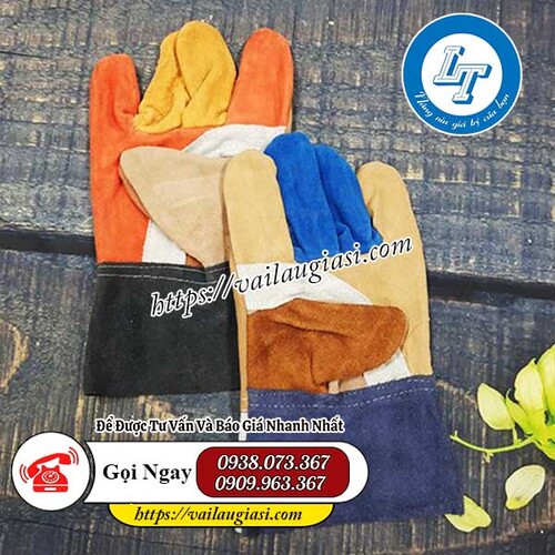 Găng tay da hàn nhiều màu Găng tay da hàn nhiều màu