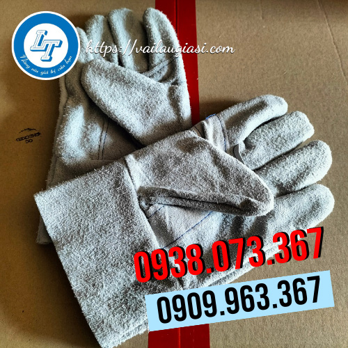 Găng tay da hàn ngắn Găng tay da hàn ngắn