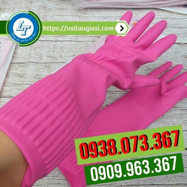 Găng tay cao su Đông Cầu Vòng size L Găng tay cao su Đông Cầu Vòng size L