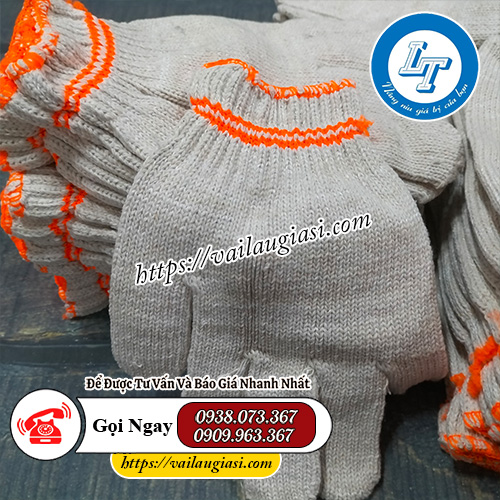 Găng tay len kem 2 viền Găng tay len kem 2 viền