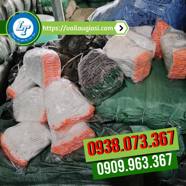 Găng tay len kem 2 viền chuyên sỉ giá rẻ Găng tay len kem 2 viền chuyên sỉ giá rẻ