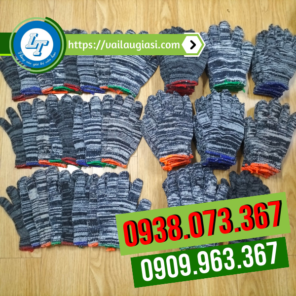 Găng tay muối tiêu nhiều màu, nhiều trọng lượng Găng tay muối tiêu nhiều màu, nhiều trọng lượng