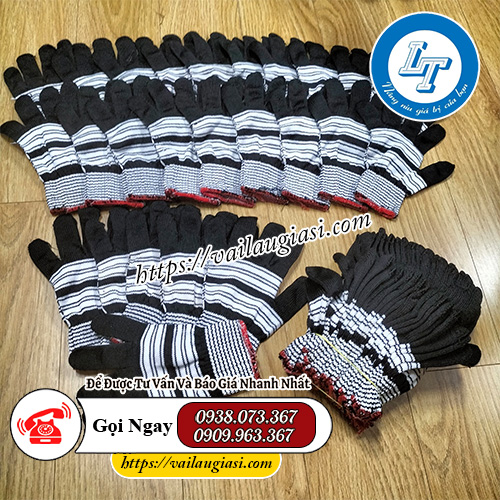 Găng tay len thời trang màu đen Găng tay len thời trang màu đen